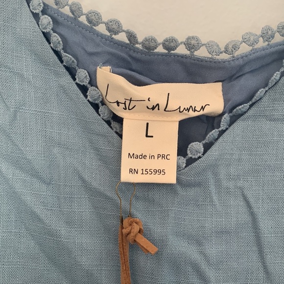 NWT Lost in Lunar camisole tank top. Size large - Picture 2 of 3